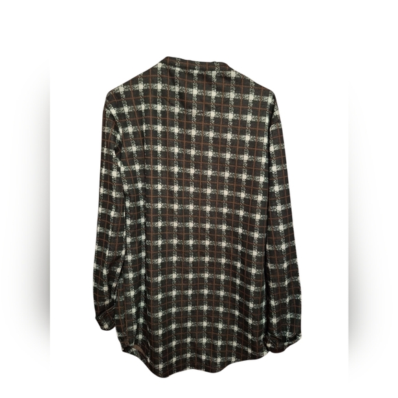 Gianni Kavanagh Urban Brand Long Sleeved Button Down Shirt Men's Medium Retro - Picture 3 of 7